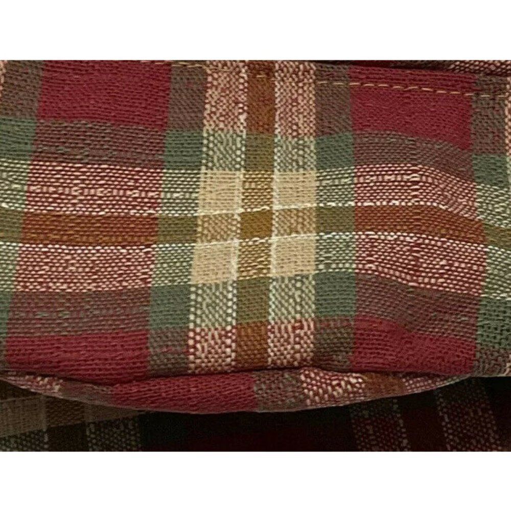 NEW Longaberger liner Sm Daily Blessings Orchard Park plaid￼ Farmhouse Cottage